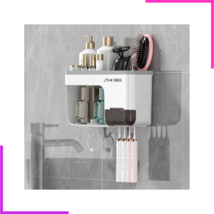 Support Mural pour Salle de Bain (Sans Perforation)